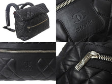 Load image into Gallery viewer, CHANEL シャネル コココクーン リュック デイパック 13番台 イタリア製 レザー ブラック シルバー金具 美品 中古 4c068300