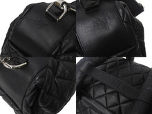 Load image into Gallery viewer, CHANEL シャネル コココクーン リュック デイパック 13番台 イタリア製 レザー ブラック シルバー金具 美品 中古 4c068300