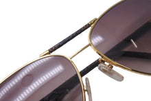 画像をギャラリービューアに読み込む, 極美品 LOUIS VUITTON ルイヴィトン コンスピラシオン パイロット ダミエキャンバス サングラス Z0202U ブラウン 中古 4c068330