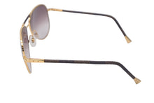 画像をギャラリービューアに読み込む, 極美品 LOUIS VUITTON ルイヴィトン コンスピラシオン パイロット ダミエキャンバス サングラス Z0202U ブラウン 中古 4c068330