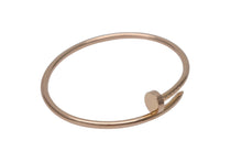 Load image into Gallery viewer, Cartier カルティエ ジュストアンクル ブレスレット スモールサイズ B6062517 Au750 9.0g ピンクゴールド 美品 中古 4c068335