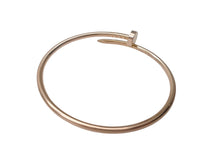 Load image into Gallery viewer, Cartier カルティエ ジュストアンクル ブレスレット スモールサイズ B6062517 Au750 9.0g ピンクゴールド 美品 中古 4c068335