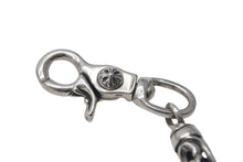 Load image into Gallery viewer, CHROME HEARTS クロムハーツ 9LINK ROLLER LONG-T オールド 2クリップ ロング ローラー ウォレットチェーン 美品 中古 4c068348