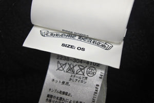 CHROME HEARTS クロムハーツ CH 刺繍 ニットキャップ ビーニー 2238-304-4102 ウール ブラック 美品 中古 4c068351