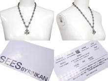 Load image into Gallery viewer, CHROME HEARTS クロムハーツ フレアボールチェーンBSフレア 925 ネックレス 124.4g 全長約54cm 美品 中古 4c068359