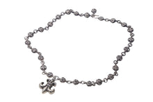 Load image into Gallery viewer, CHROME HEARTS クロムハーツ フレアボールチェーンBSフレア 925 ネックレス 124.4g 全長約54cm 美品 中古 4c068359