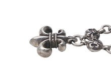 Load image into Gallery viewer, CHROME HEARTS クロムハーツ フレアボールチェーンBSフレア 925 ネックレス 124.4g 全長約54cm 美品 中古 4c068359