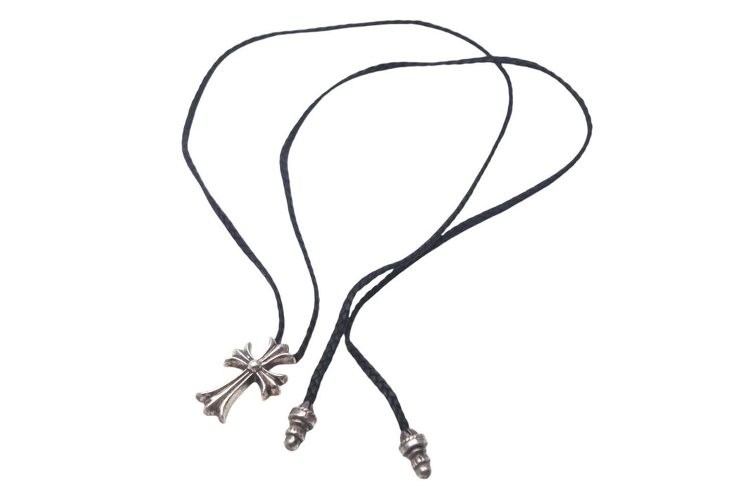 CHROME HEARTS クロムハーツ スモールCHクロスボロチップ ネックレス ペンダント 39.2g 美品 中古 4c068362