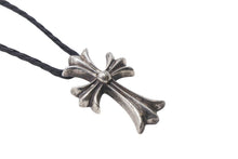 Load image into Gallery viewer, CHROME HEARTS クロムハーツ スモールCHクロスボロチップ ネックレス ペンダント 39.2g 美品 中古 4c068362