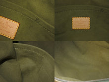 Load image into Gallery viewer, LOUIS VUITTON ルイヴィトン ハンドバッグ デニム ネオスピーディ M95215 モノグラムデニム カーキ ゴールド金具 美品 中古 4c068366