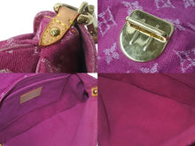 画像をギャラリービューアに読み込む, LOUISVUITTON ルイヴィトン ミニプリーティ フューシャ ワンショルダーバッグ M95216 モノグラムデニム ピンク 美品 中古 4c068367