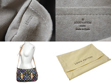 画像をギャラリービューアに読み込む, 新品同様 LOUIS VUITTON ルイ ヴィトン ロッジPM ショルダーバッグ M40054 モノグラムキャンバス ブラック 中古 4c068368