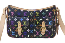 画像をギャラリービューアに読み込む, 新品同様 LOUIS VUITTON ルイ ヴィトン ロッジPM ショルダーバッグ M40054 モノグラムキャンバス ブラック 中古 4c068368