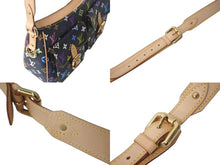 画像をギャラリービューアに読み込む, 新品同様 LOUIS VUITTON ルイ ヴィトン ロッジPM ショルダーバッグ M40054 モノグラムキャンバス ブラック 中古 4c068368