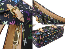 画像をギャラリービューアに読み込む, 新品同様 LOUIS VUITTON ルイ ヴィトン ロッジPM ショルダーバッグ M40054 モノグラムキャンバス ブラック 中古 4c068368