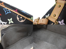 画像をギャラリービューアに読み込む, 新品同様 LOUIS VUITTON ルイ ヴィトン ロッジPM ショルダーバッグ M40054 モノグラムキャンバス ブラック 中古 4c068368