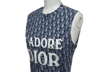 画像をギャラリービューアに読み込む, Christian Dior クリスチャンディオール J&#39;ADORE ジャドール タンクトップ トロッター 3E16155301 サイズ36 ネイビー ホワイト 美品 中古 4c068386