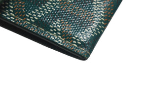 極美品 GOYARD ゴヤール マリニー ウォレット コインケース 小銭入れ カードケース PVC レザー グリーン MARIGNPMLTY09CL09P 中古 4c068389