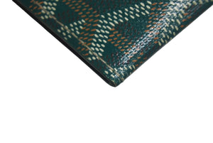 極美品 GOYARD ゴヤール マリニー ウォレット コインケース 小銭入れ カードケース PVC レザー グリーン MARIGNPMLTY09CL09P 中古 4c068389