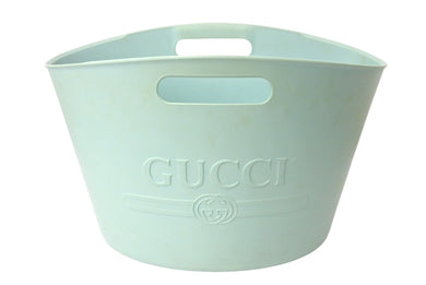 GUCCI グッチ ランドリーバッグ バケツバッグ 511261 ティファニーブルーラバー 中古 4c068390 