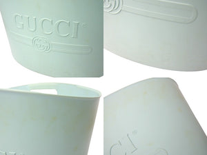 GUCCI グッチ ランドリーバッグ バケツバッグ 511261 ティファニーブルーラバー 中古 4c068390 