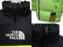 画像をギャラリービューアに読み込む, 極美品 THE NORTH FACE ザノースフェイス ヌプシ ダウンジャケット イエローグリーン 海外限定 721221 中古 4c068391