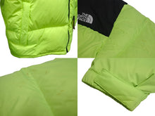 画像をギャラリービューアに読み込む, 極美品 THE NORTH FACE ザノースフェイス ヌプシ ダウンジャケット イエローグリーン 海外限定 721221 中古 4c068391