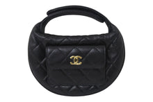 Load image into Gallery viewer, 新品未使用 CHANEL シャネル キャビアスキン ハンドバッグ シリアルランダム ブラック ゴールド金具 中古 4c068392
