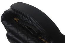 Load image into Gallery viewer, 新品未使用 CHANEL シャネル キャビアスキン ハンドバッグ シリアルランダム ブラック ゴールド金具 中古 4c068392