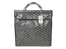 画像をギャラリービューアに読み込む, 新品未使用 GOYARD ゴヤール サンレジェ バックパック リュック STLEGEMMLTY01CG01P ブラック シルバー金具 中古 4c068394