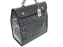 画像をギャラリービューアに読み込む, 新品未使用 GOYARD ゴヤール サンレジェ バックパック リュック STLEGEMMLTY01CG01P ブラック シルバー金具 中古 4c068394