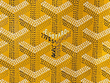 画像をギャラリービューアに読み込む, 新品未使用 GOYARD ゴヤール サンルイGM バッグ トートバッグ STLOUIGMLTY08CL08P レザー PVC イエロー シルバー金具 中古 4c068429