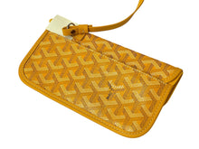 画像をギャラリービューアに読み込む, 新品未使用 GOYARD ゴヤール サンルイGM バッグ トートバッグ STLOUIGMLTY08CL08P レザー PVC イエロー シルバー金具 中古 4c068429