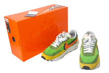 画像をギャラリービューアに読み込む, NIKE ナイキ Sacai サカイ LD WAFFLE ワッフル ローカットスニーカー グリーン マルチカラー 19SS サイズ27.5cm 美品 中古 4c068431 