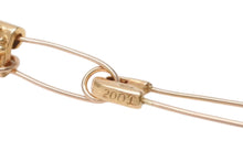 Load image into Gallery viewer, 極美品 CHROME HEARTS クロムハーツ ネックレス セーフティーピン 22K 16インチ 全長22.2 中古 4c068446