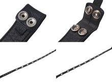 Load image into Gallery viewer, ChromeHearts クロムハーツ ベルト 1/1 限定 スタッズ リング USA製 レザー シルバー925 ブラック サイズ36 美品 中古 4c068450