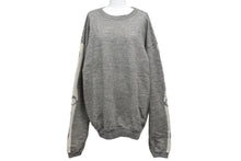 画像をギャラリービューアに読み込む, 極美品 KAPITAL キャピタル GRANDRELLE FLEECE KNIT スウェット EK-1541LC サイズ3 グレー ベージュ コットン 中古 4c068457 