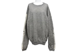 極美品 KAPITAL キャピタル GRANDRELLE FLEECE KNIT スウェット EK-1541LC サイズ3 グレー ベージュ コットン 中古 4c068457 