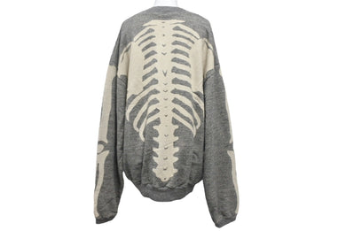極美品 KAPITAL キャピタル GRANDRELLE FLEECE KNIT スウェット EK-1541LC サイズ3 グレー ベージュ コットン 中古 4c068457 