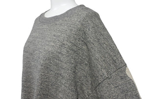 極美品 KAPITAL キャピタル GRANDRELLE FLEECE KNIT スウェット EK-1541LC サイズ3 グレー ベージュ コットン 中古 4c068457 