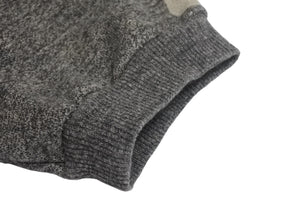 極美品 KAPITAL キャピタル GRANDRELLE FLEECE KNIT スウェット EK-1541LC サイズ3 グレー ベージュ コットン 中古 4c068457 