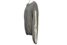 画像をギャラリービューアに読み込む, 極美品 KAPITAL キャピタル GRANDRELLE FLEECE KNIT スウェット EK-1541LC サイズ2 グレーベージュ コットン 中古 4c068458xx 