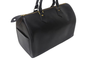 LOUIS VUITTON ルイヴィトン スピーディ30 ハンドバッグ M59022 エピレザー ブラック ゴールド金具 美品 中古 4c068463