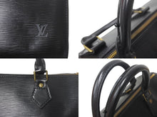 Load image into Gallery viewer, LOUIS VUITTON ルイヴィトン スピーディ30 ハンドバッグ M59022 エピレザー ブラック ゴールド金具 美品 中古 4c068463