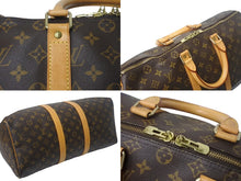 Load image into Gallery viewer, LOUIS VUITTON ルイヴィトン キーポル45 ボストンバッグ M41428 モノグラムキャンバス ブラウン ゴールド金具 美品 中古 4c068466