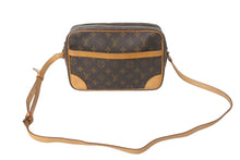 Load image into Gallery viewer, LouisVuitton ルイヴィトン モノグラム トロカデロ27 ショルダーバッグ M51274 PVC ヌメ革 ブラウン ゴールド金具 美品 中古 4c068469