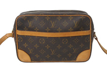 Load image into Gallery viewer, LouisVuitton ルイヴィトン モノグラム トロカデロ27 ショルダーバッグ M51274 PVC ヌメ革 ブラウン ゴールド金具 美品 中古 4c068469