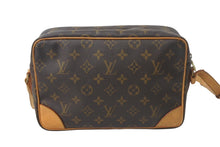 Load image into Gallery viewer, LouisVuitton ルイヴィトン モノグラム トロカデロ27 ショルダーバッグ M51274 PVC ヌメ革 ブラウン ゴールド金具 美品 中古 4c068469