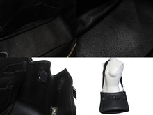 Load image into Gallery viewer, 極美品 HERMES エルメス ショルダーバッグ ジプシエール34 □P金具 トリヨンクレマンス ブラック シルバー金具 中古 4c068477