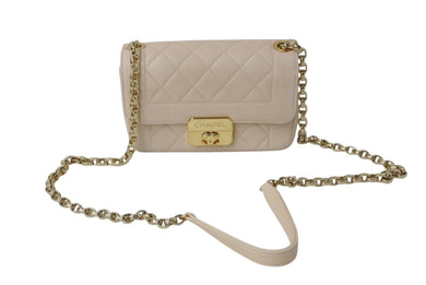 CHANEL シャネル マトラッセ ミニチェーンショルダーバッグ ココマーク 18番台 ラムスキン ピンク ゴールド金具 美品 中古 4c068480